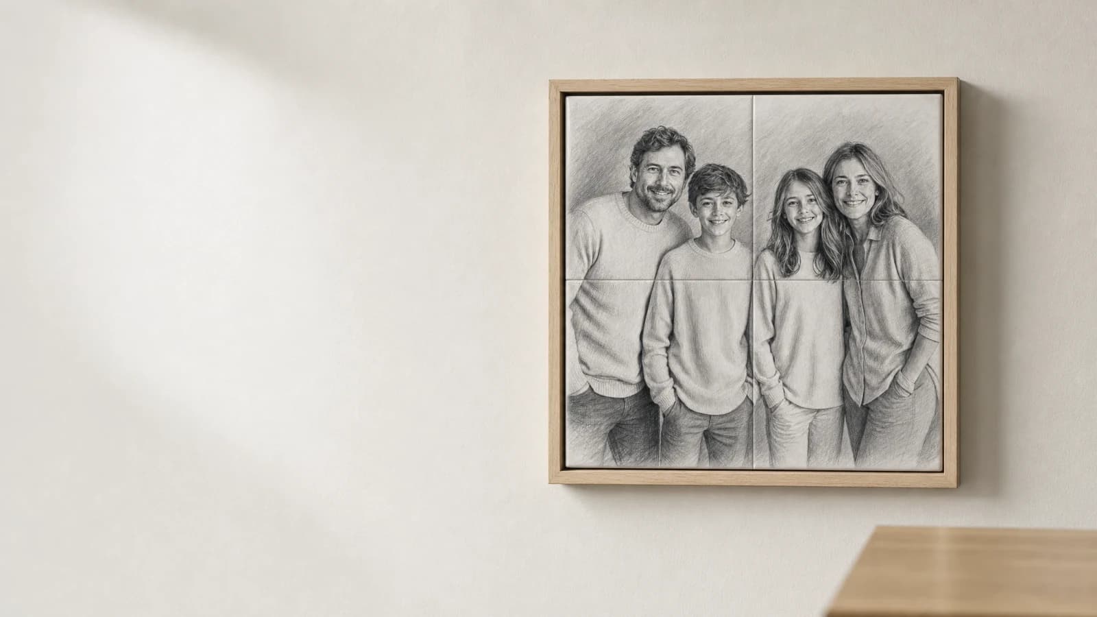 Fototegeltjes in Baklijst