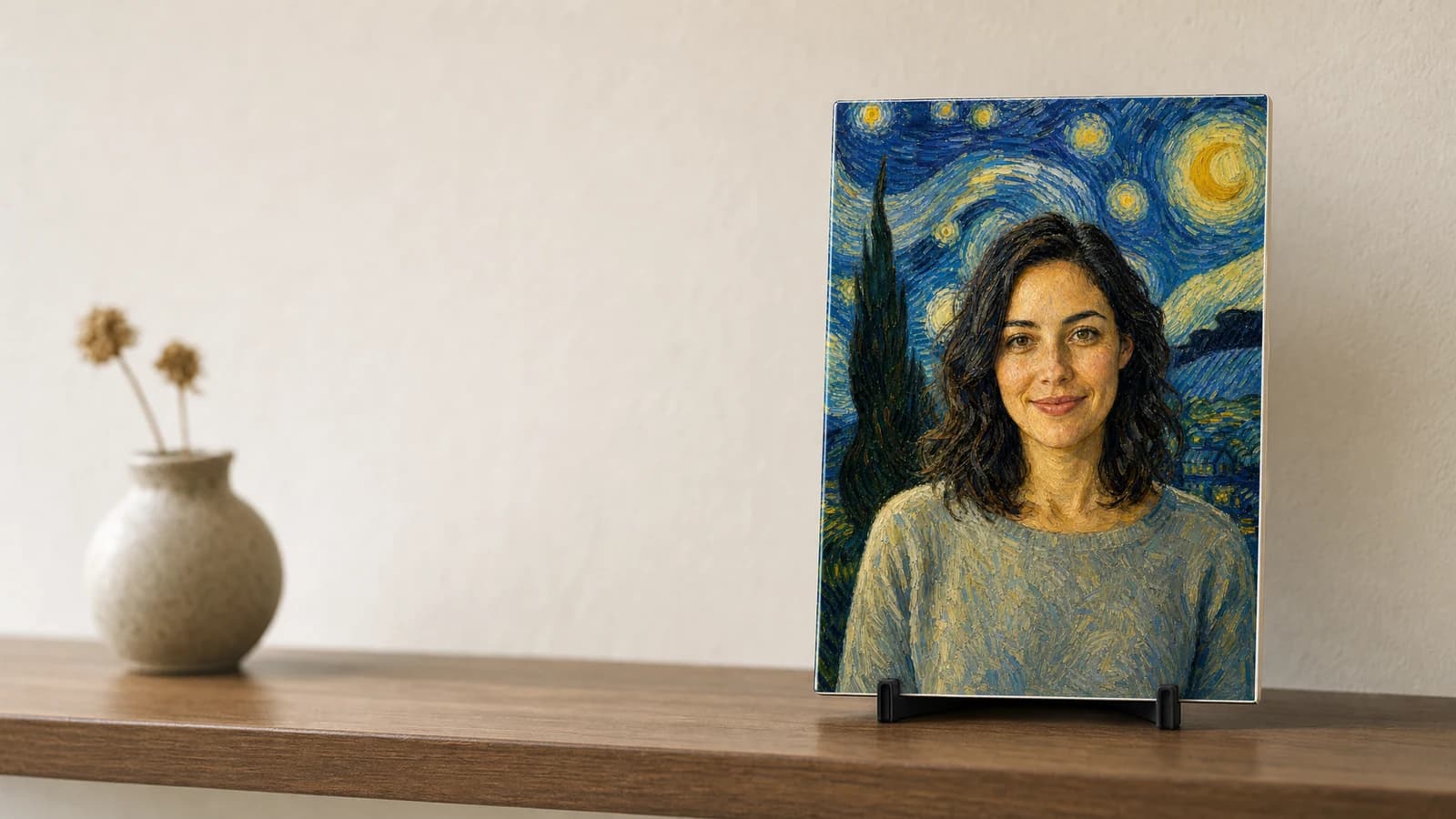 Rechthoekig Van Gogh Fototegeltje