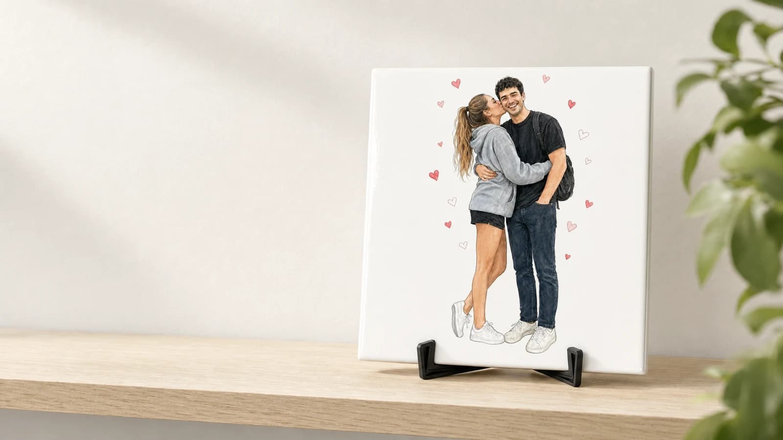 Verliefd Fototegeltje