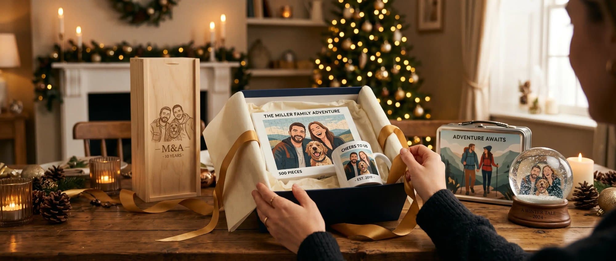 Maak een cadeau dat ze nooit vergeten.