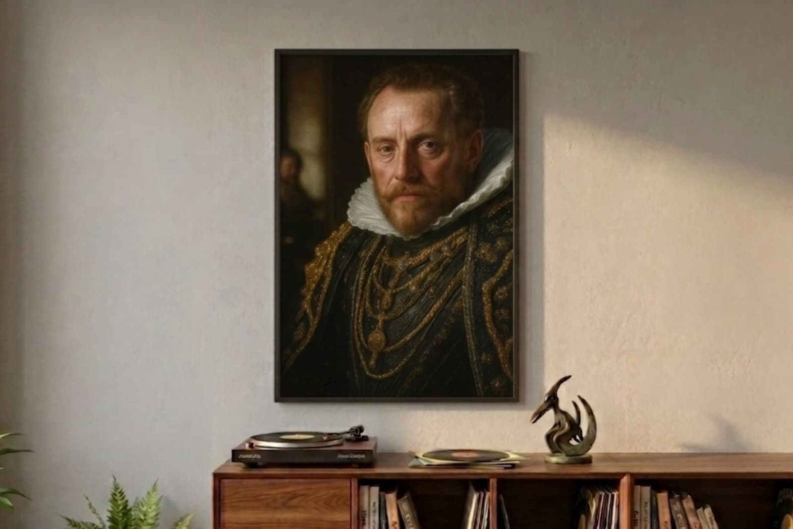 Gepersonaliseerd adellijk portret