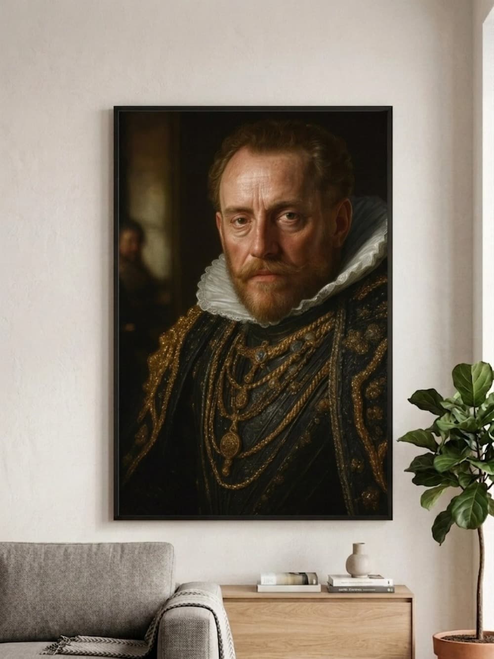 Gepersonaliseerd Adellijk Portret