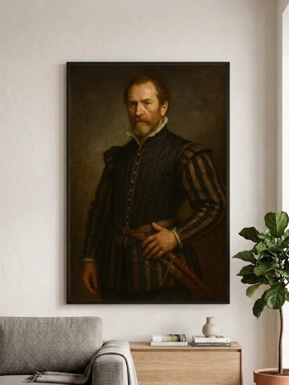 Gepersonaliseerd Renaissance-Edelman Portret