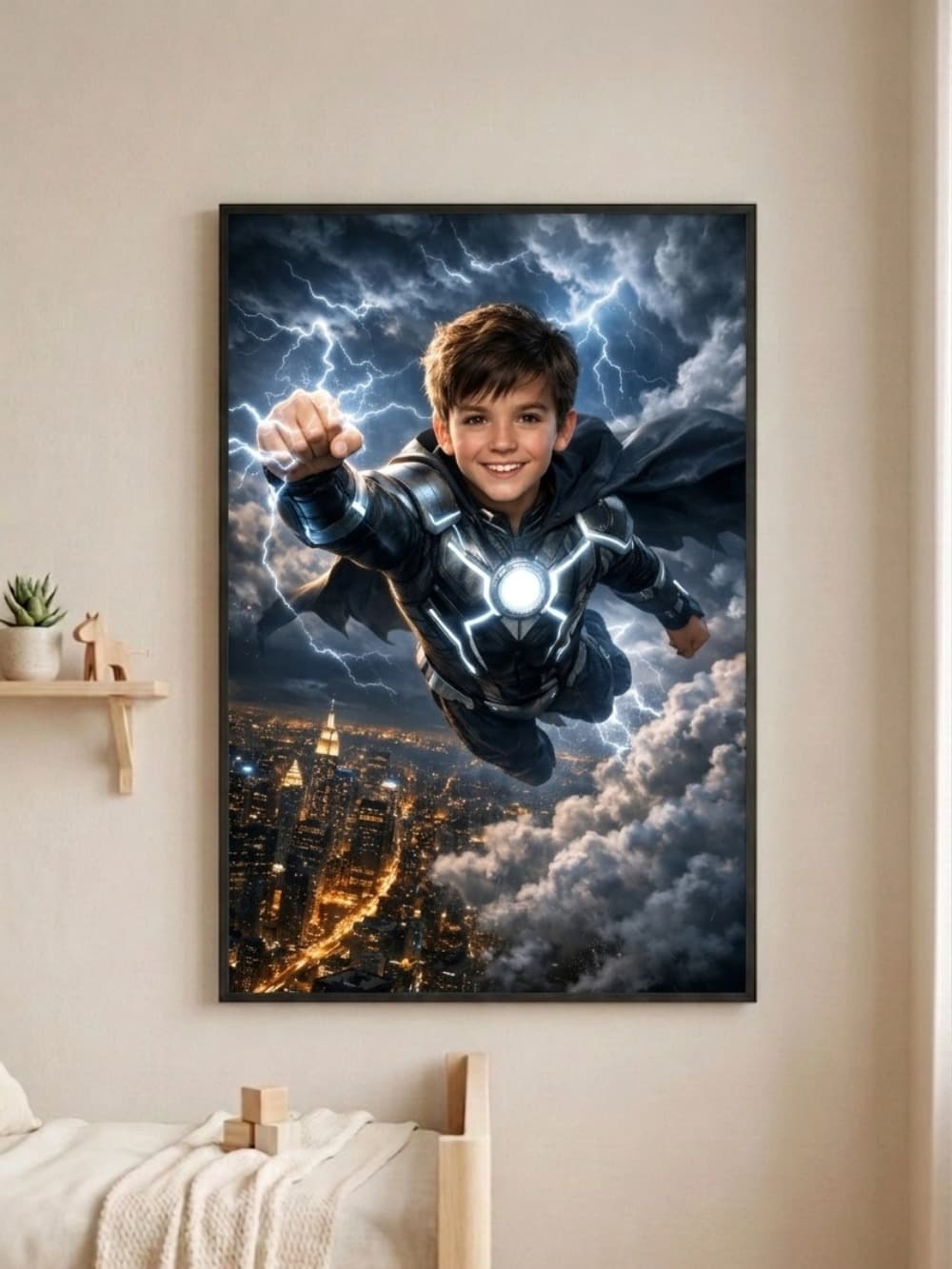 Spersonalizowany Plakat Superbohatera