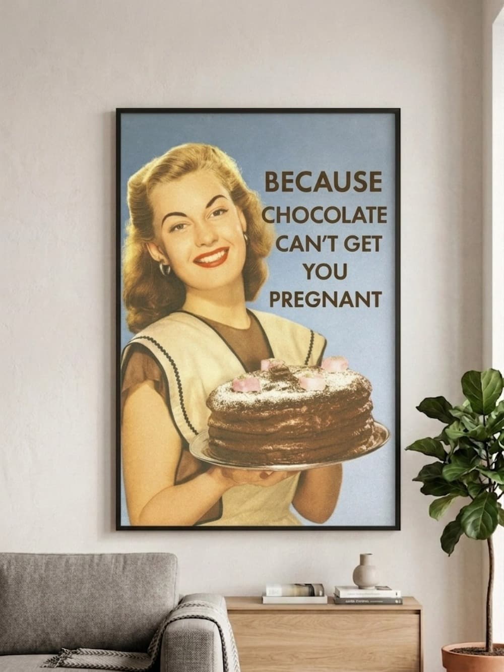 Gepersonaliseerde Vintage Poster, Zoete Ontsnapping