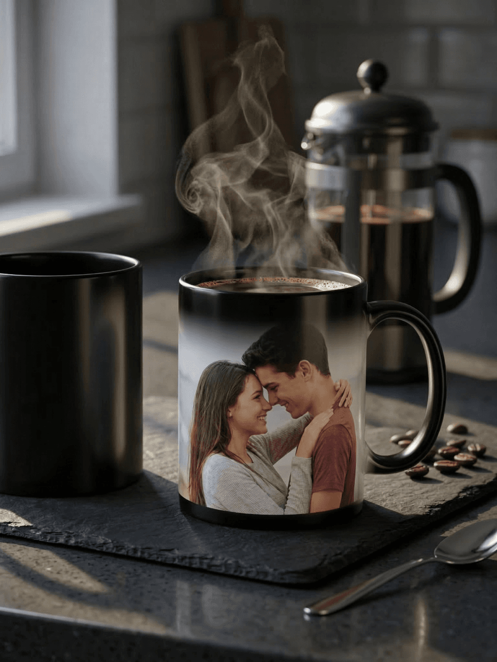 Magische mok met persoonlijke foto - Magische Mok