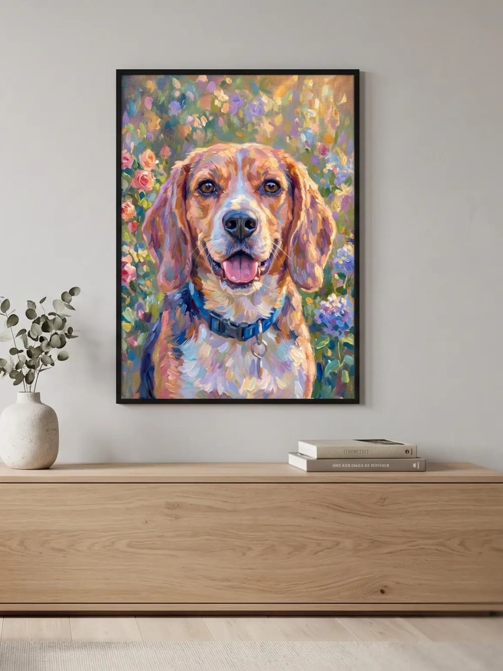 Olieverf Dierenportret