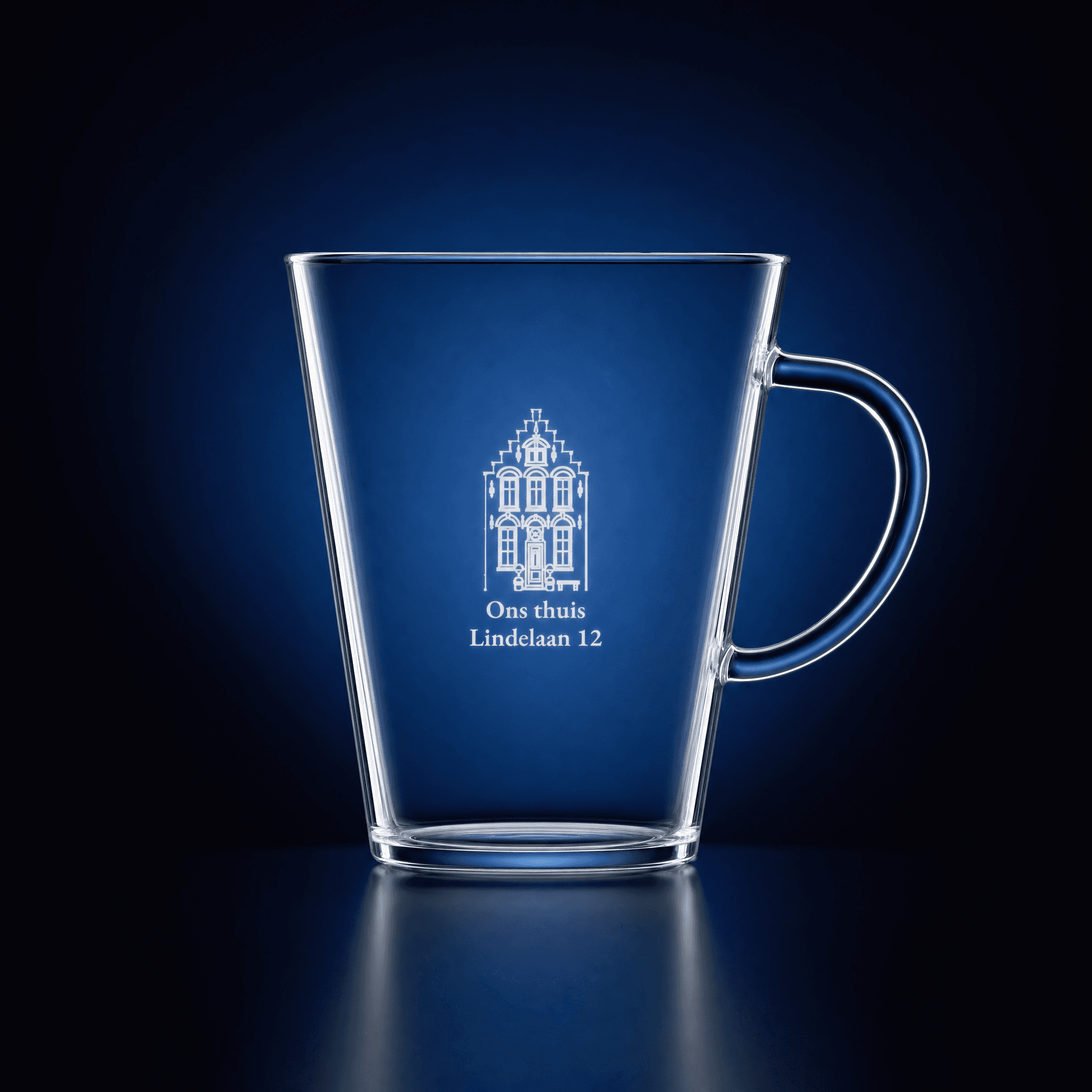 Theeglas met tekening van je foto