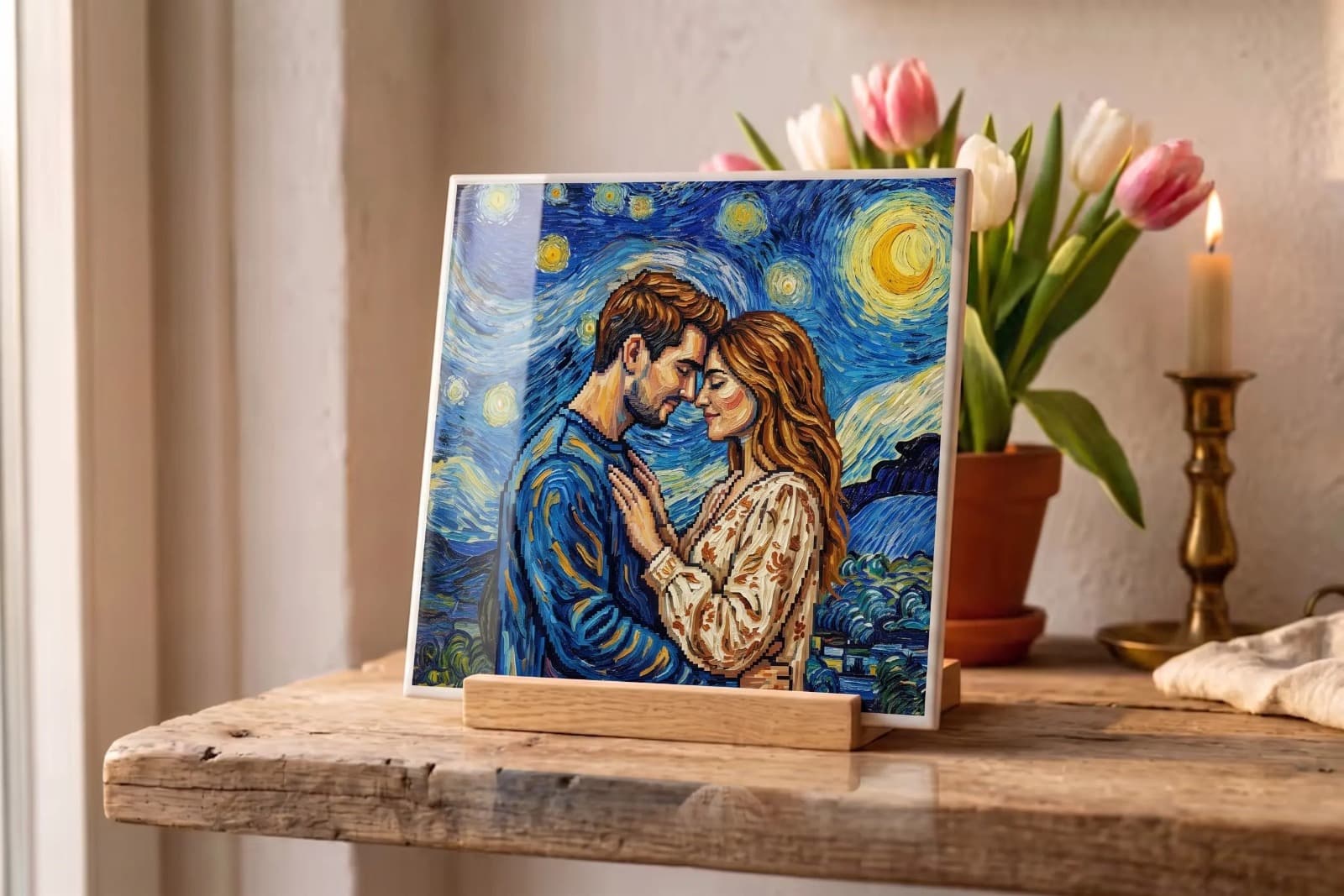 Van Gogh Fototegeltje