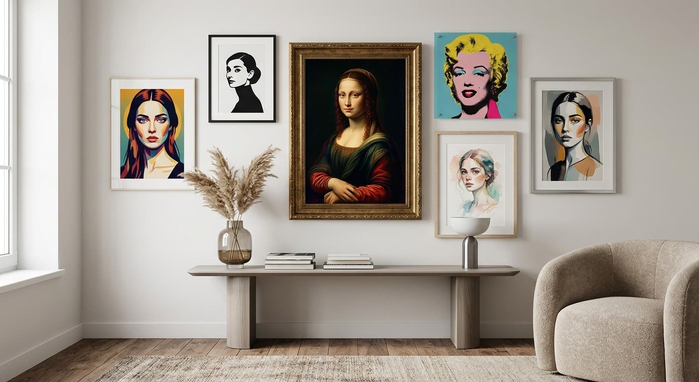 AI Kunst als Wanddecoratie: Trends en Inspiratie
