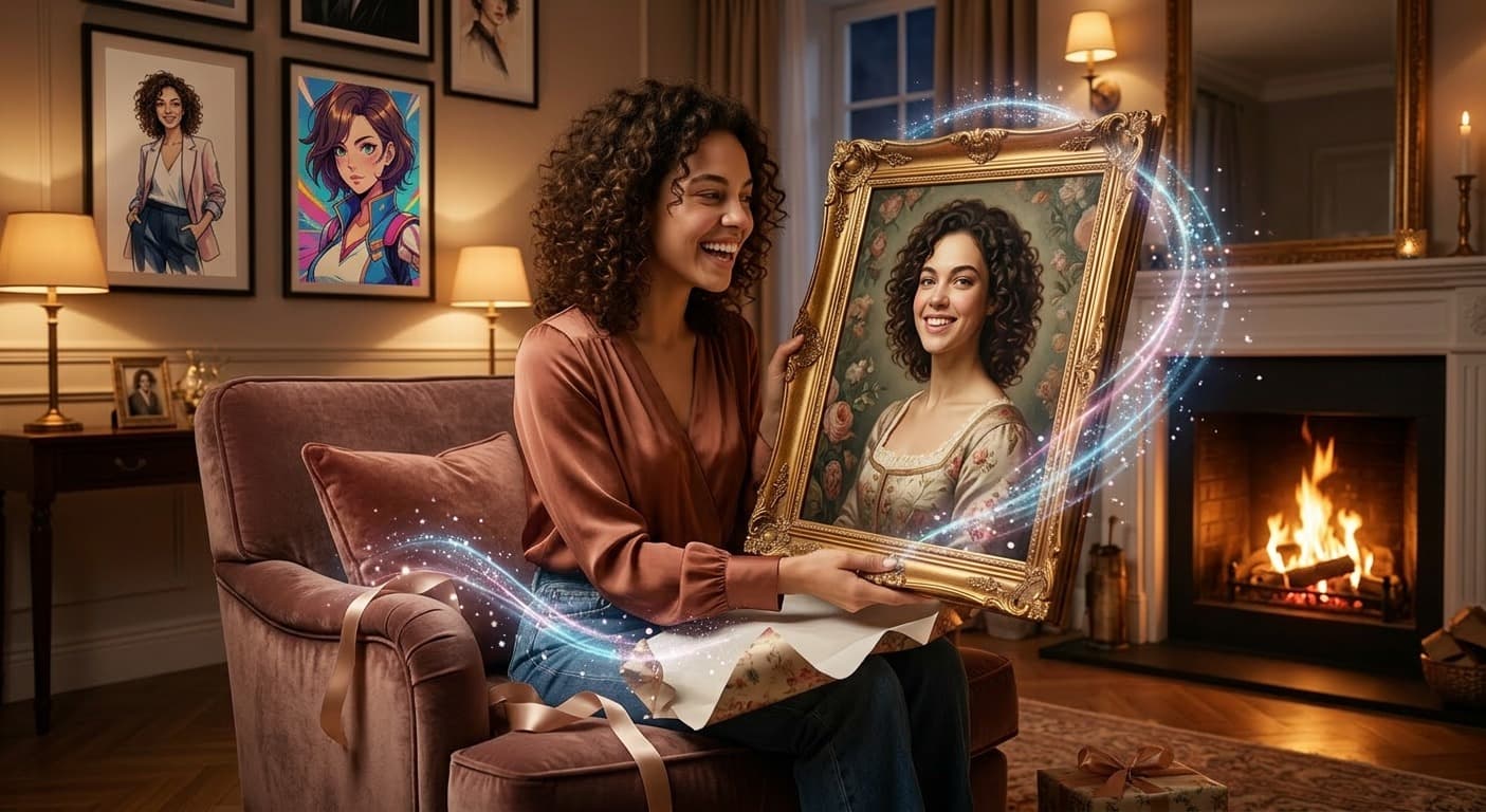 Het Perfecte Cadeau voor Haar: Een Persoonlijk AI Portret