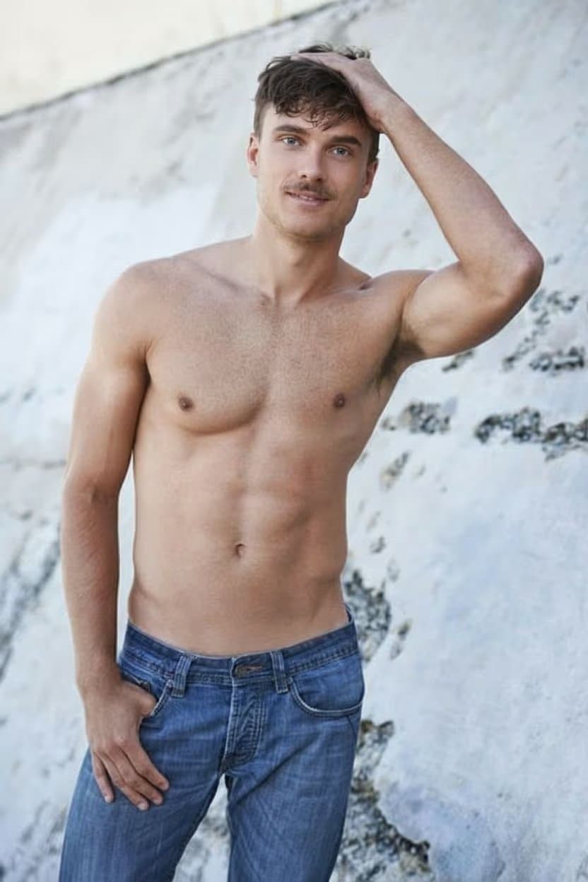 Vincent M. — Tough guy with a bare belly