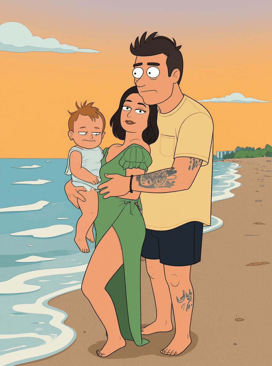 Moderne Cartoon Stijl