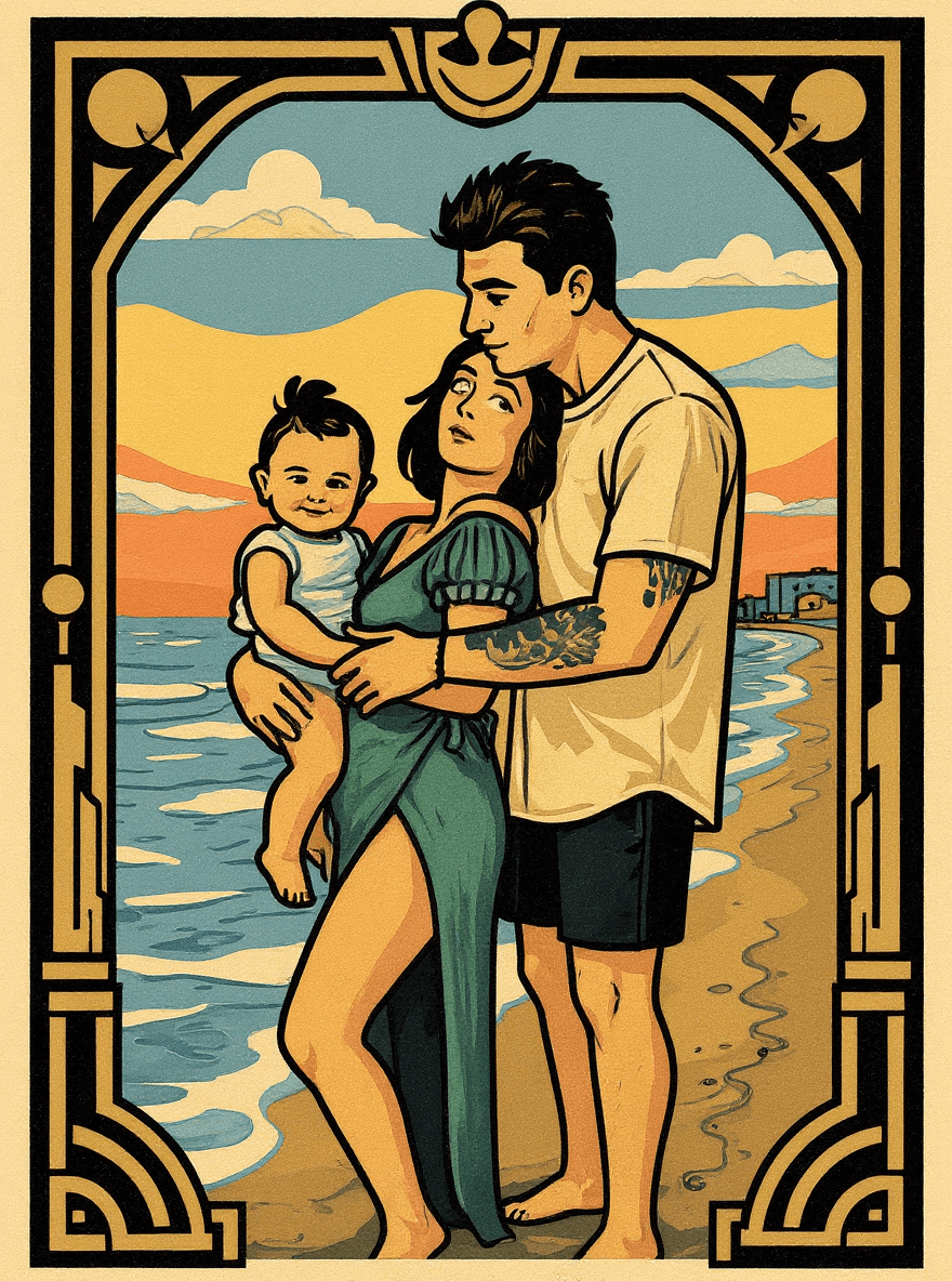 Art Nouveau Illustratie