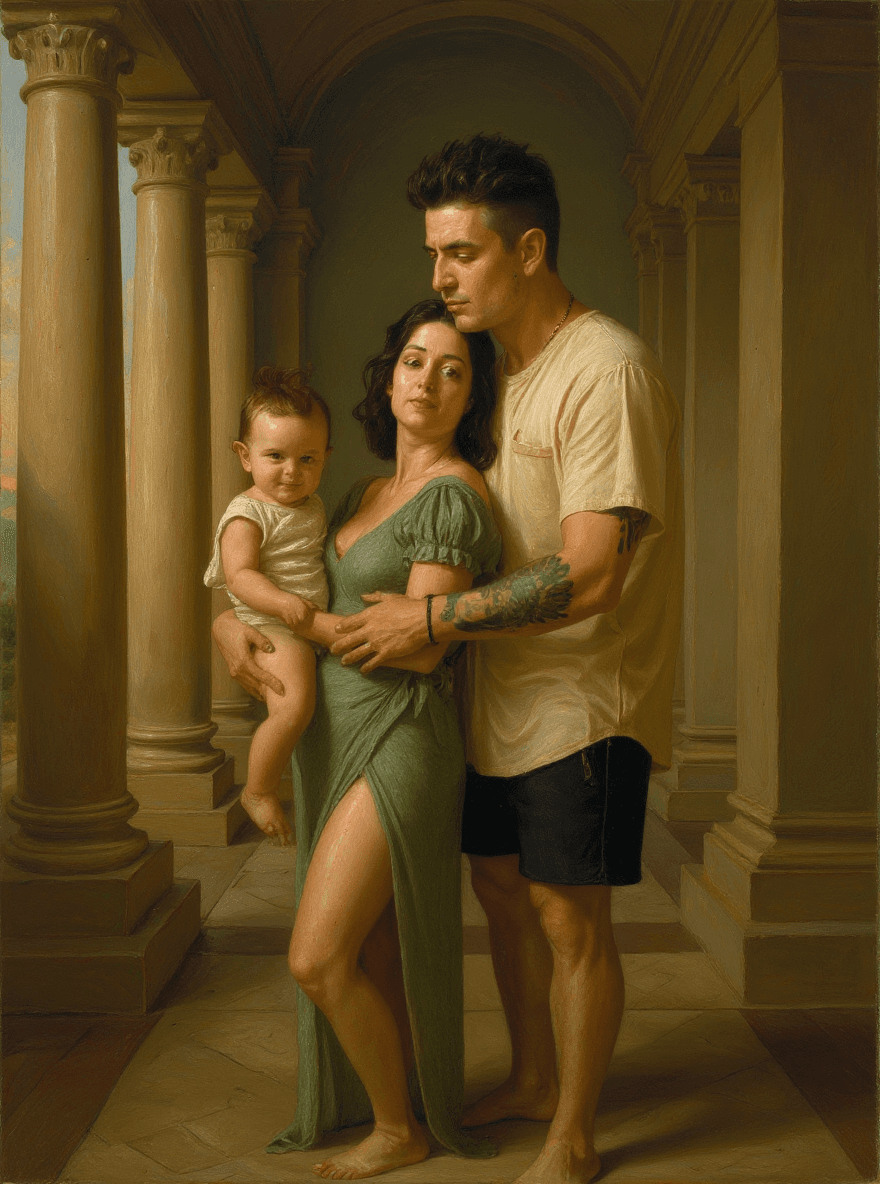 Klassiek Historisch Schilderij