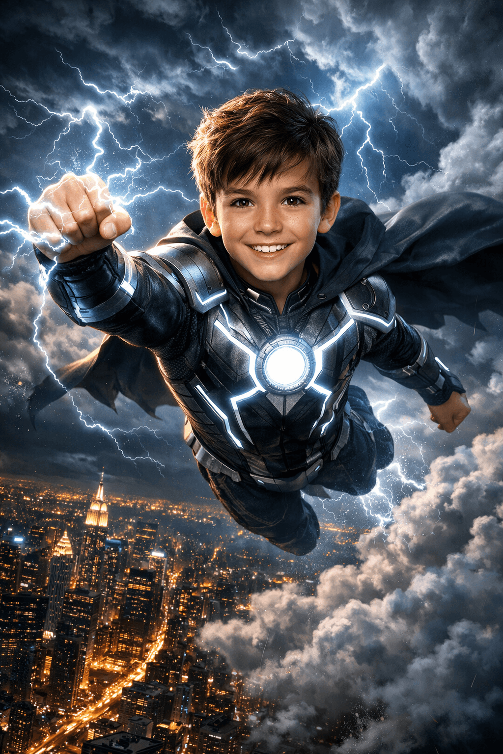 Bliksem Kracht stijl template